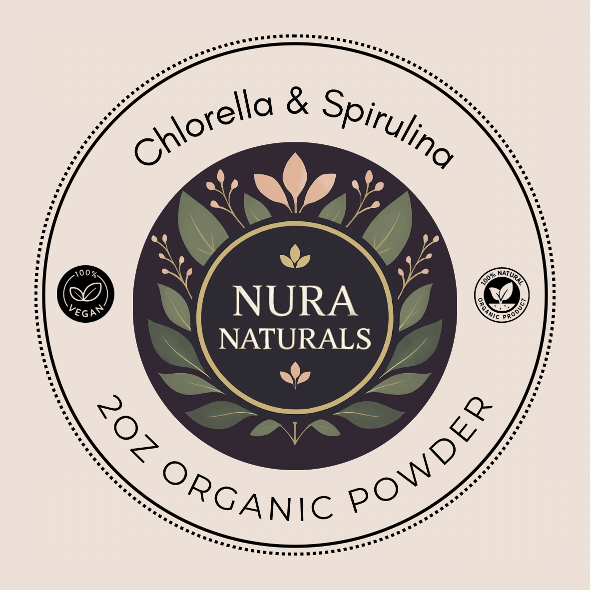 Chlorella & Spirulina Detox Powder
