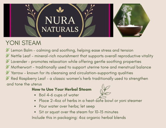Womb Renewal Herbal Yoni Steam